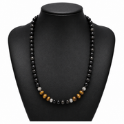 Black Tourmaline & Tiger Eye